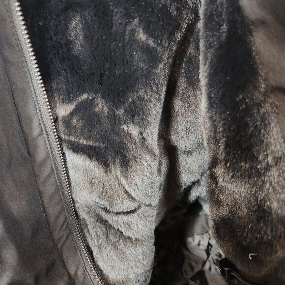 Time and Tru Women's Heavyweight Anorak Jacket in Black - Size XS - Picture 9 of 10